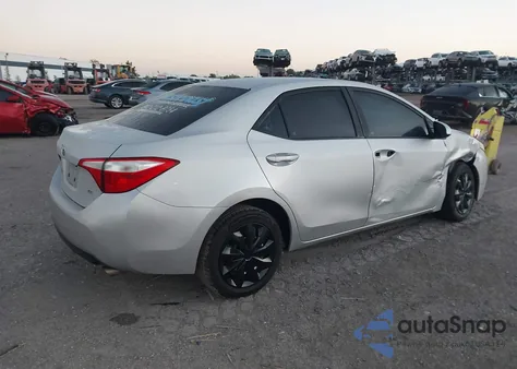 2016 Toyota Corolla Le from USA, damaged, VIN 2T1BURHE1GC508656